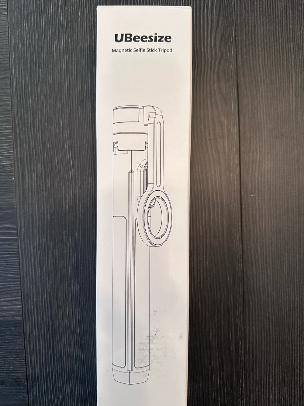 White Magnetic Selfie Stick Tripod